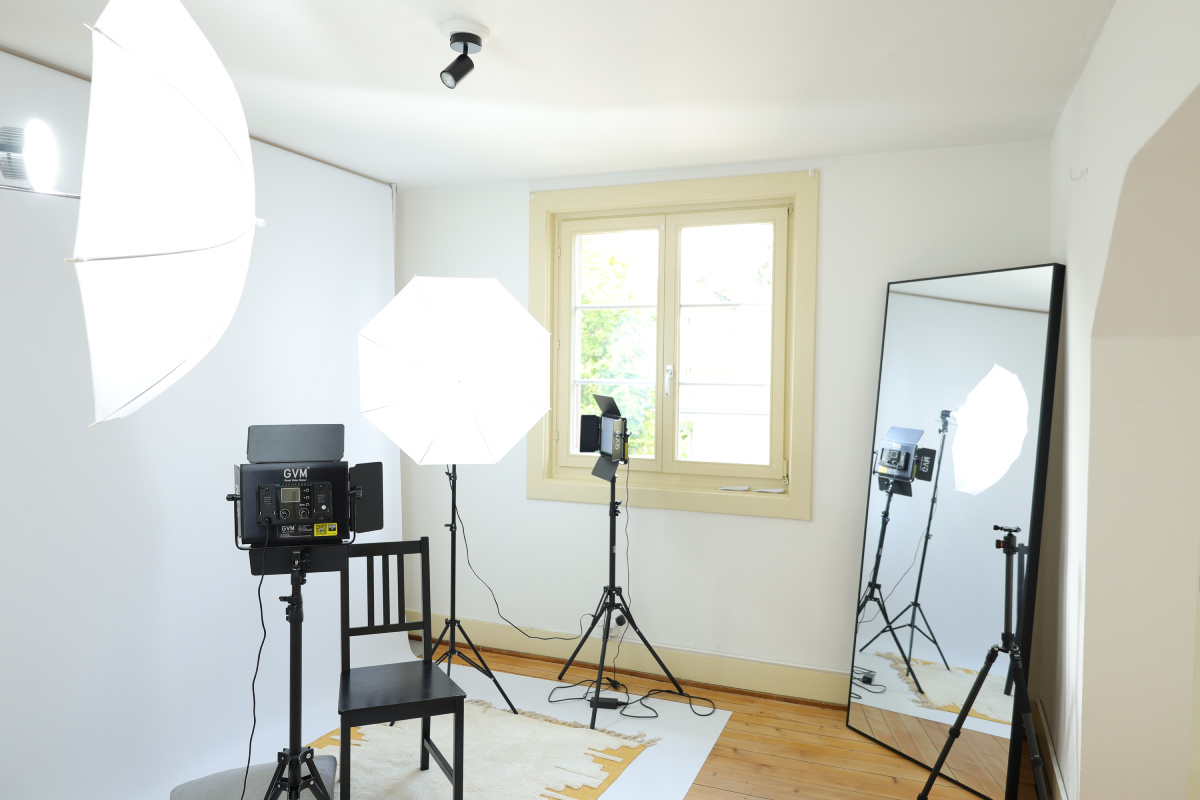 Fotostudio Innenansicht